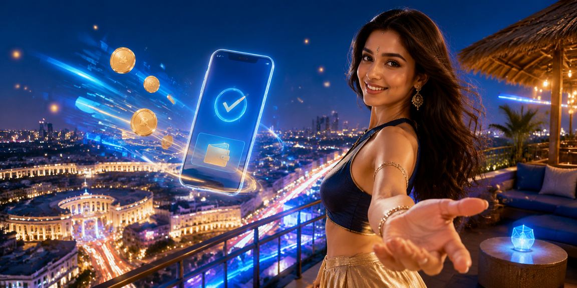 Mobile betting and deposit interface from Delhi Connaught Place